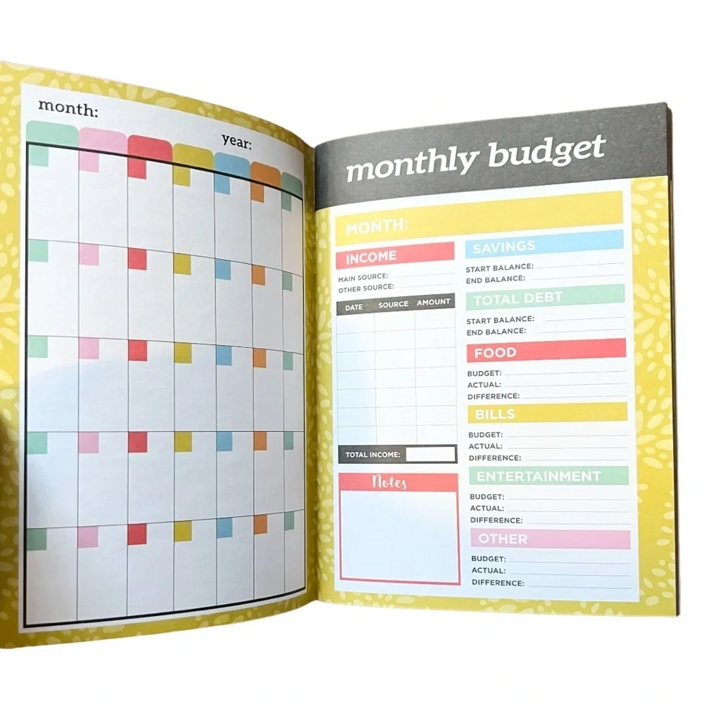 Budget Planner Pen Gear New Organization Write